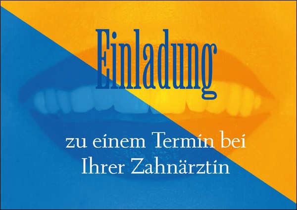 Einladung zu ... (Zahnärztin)