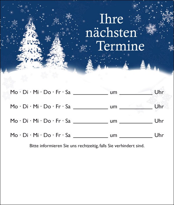 Verschneite Tannen