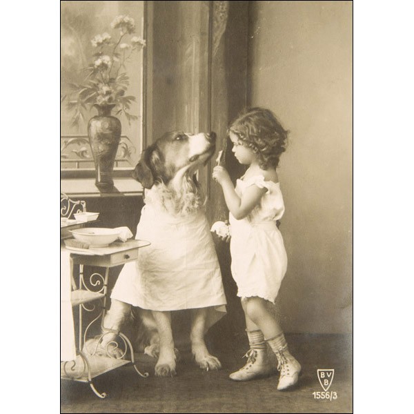 Vintage - Hund-S2 Erinnerung