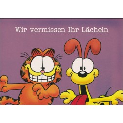 Wir vermissen Ihr Lächeln