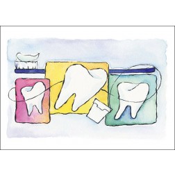 Zahnseide / Zähne