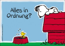 Alles in Ordnung?