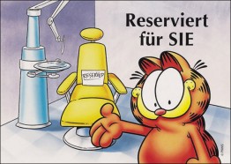 Reserviert für SIE