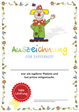 Auszeichnung für Tapferkeit