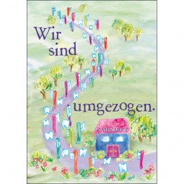 Wir sind umgezogen. (Straße)